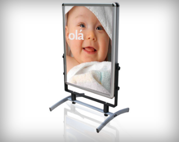 Sinais de pavimento - Swing Poster Stand