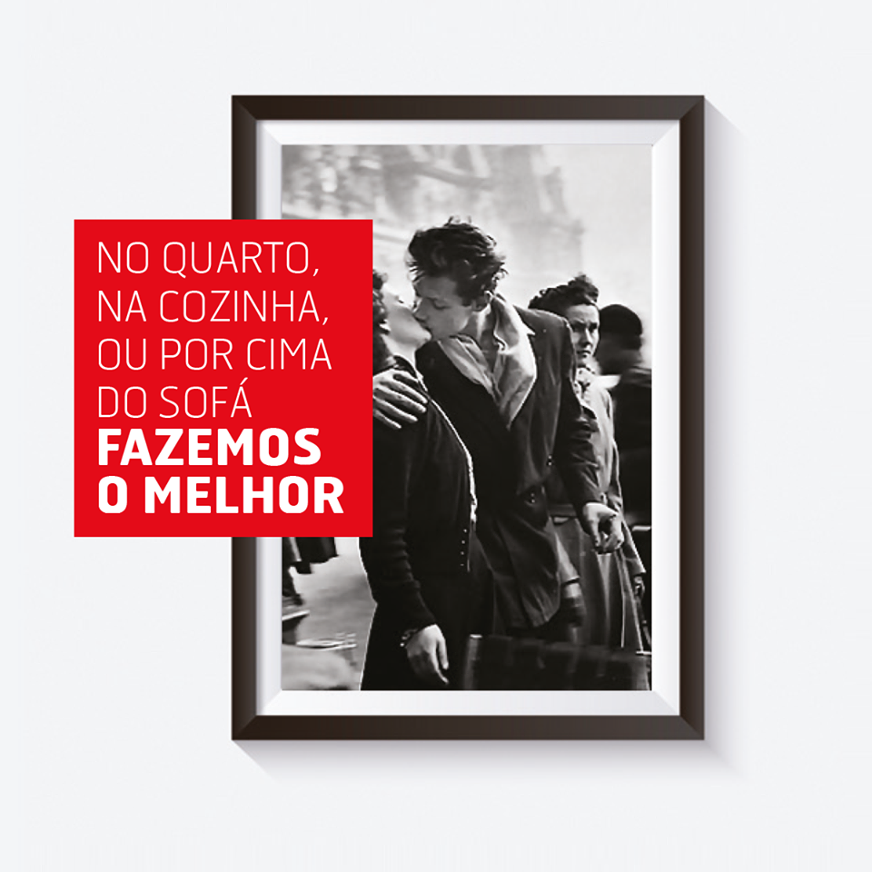 Tela canvas na parede